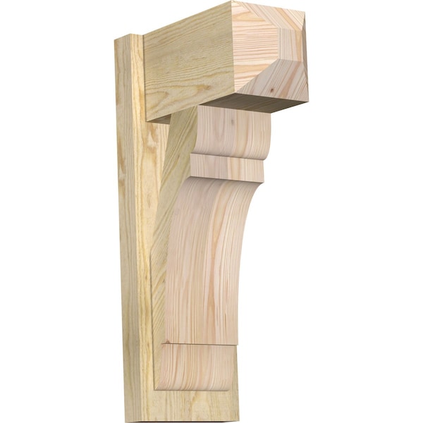 Ekena Millwork Olympic Craftsman Rough Sawn Outlooker, Douglas Fir, 8"W x 14"D x 26"H OUT08X14X26OLY04RDF - main